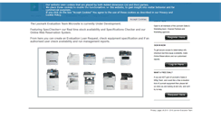 Desktop Screenshot of lexmark.evaluationteam.co.uk